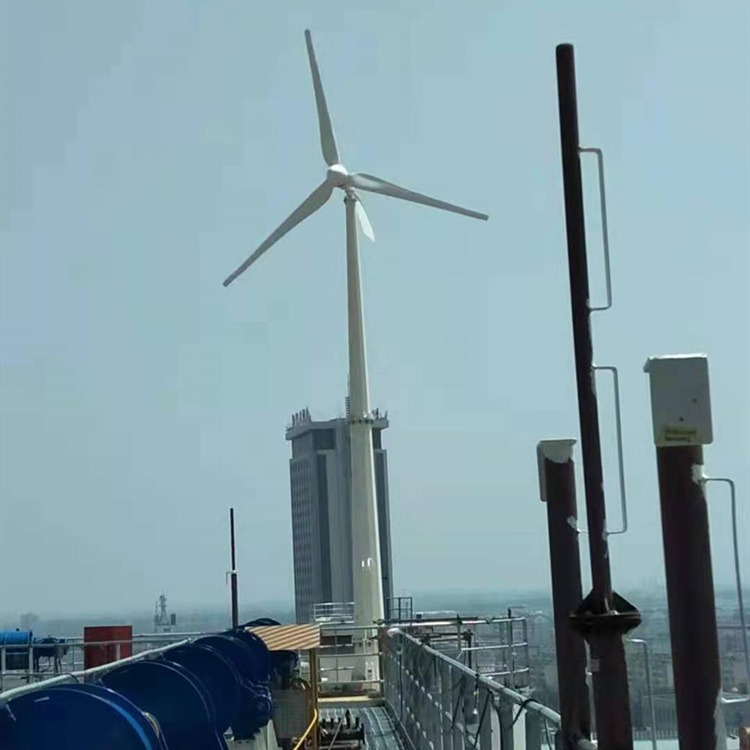 蓝润供应5千瓦风力发电机 小型风力发电 蓝润家用风力发的电机图片