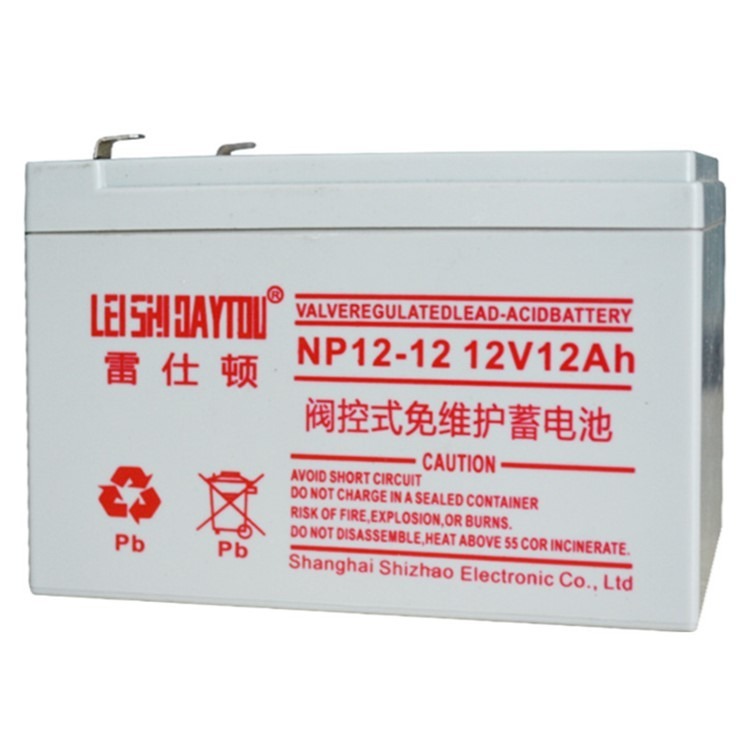 雷仕顿蓄电池NP12-12免维护12V12AH胶体电池