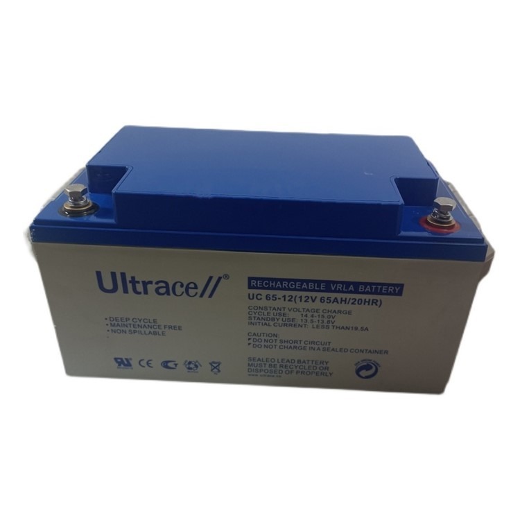 Ultracell蓄电池UC65-12 12V65AH规格参数 详细说明图片