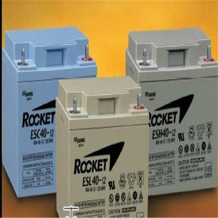 韩国ROCKET蓄电池ES65-12 12V65AH备用电源电池