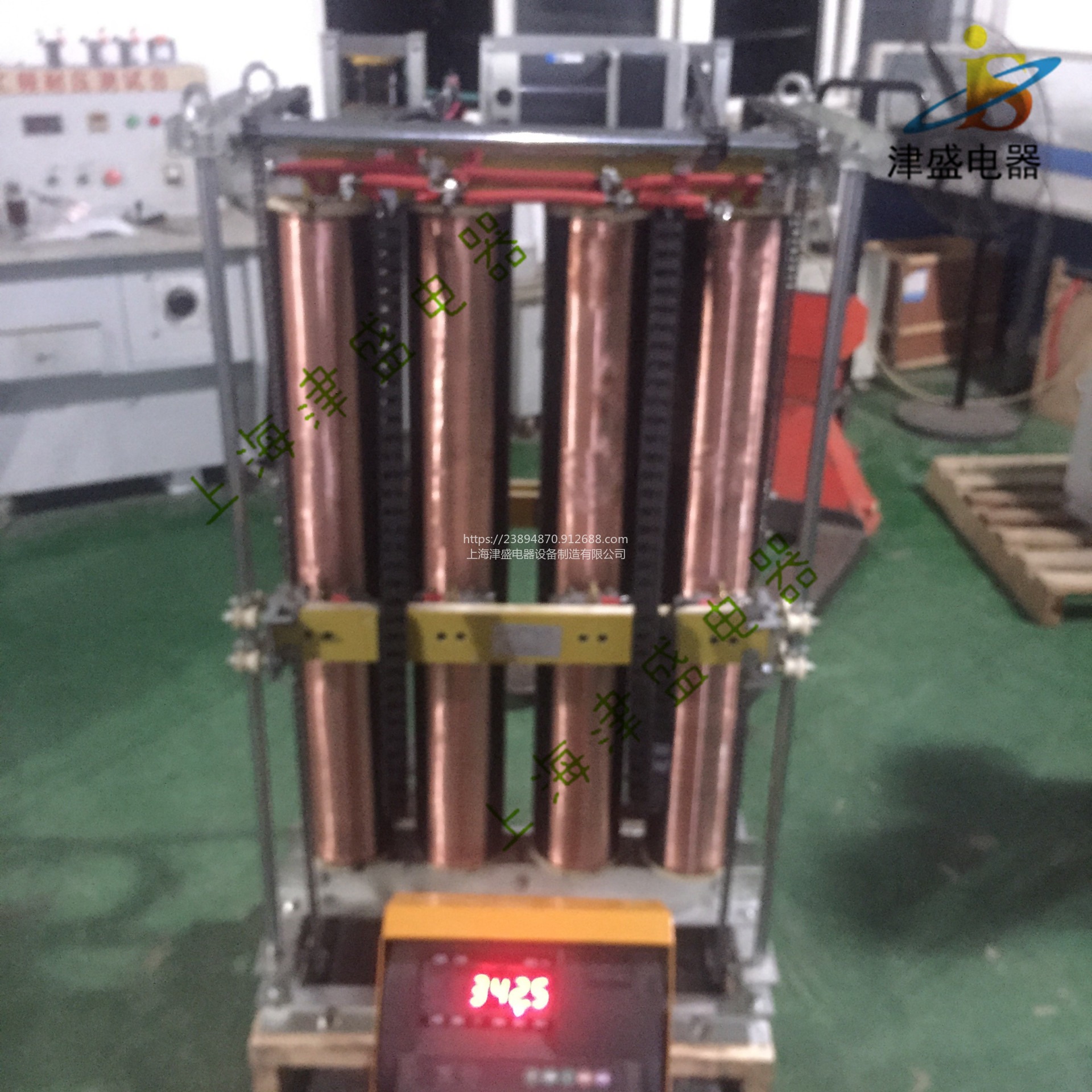上海津盛调压器厂家直销 单相电力柱式大功率调压器 TDEGZ-60KVA220V/0-250V碳刷无极调压器图片