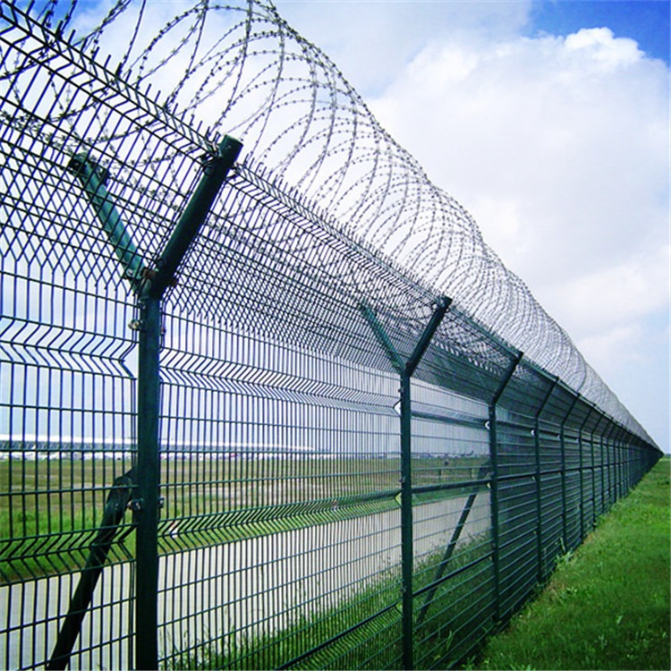 铝包钢机场隔离网、铝包钢机场围界、铝包钢围界隔离网