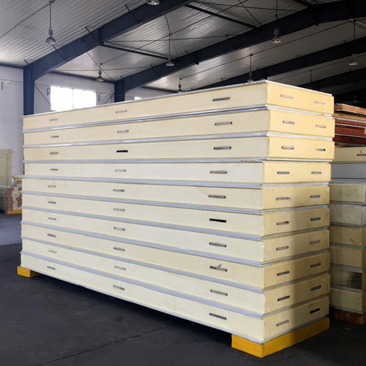 上海冷库板安装  双聚氨酯冷库板定制 双面不锈钢冷库板  冰艾厂家定制