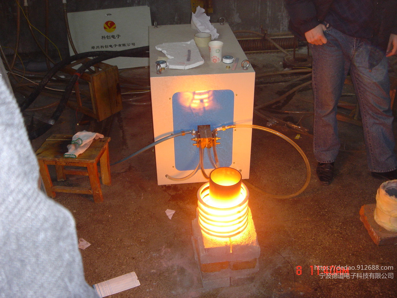 感应炉不锈钢管光亮淬火加热设备加热速度快