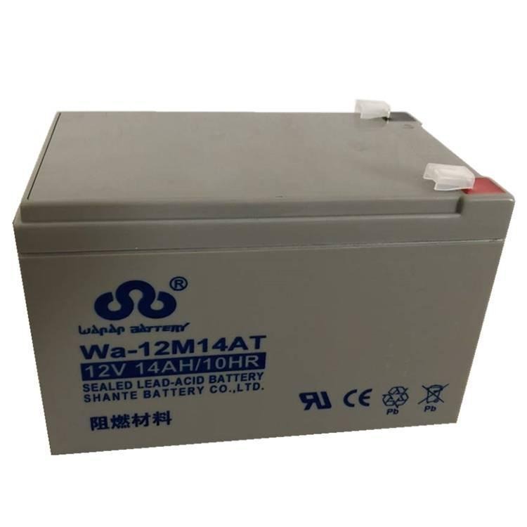 万安蓄电池Wa-12M12AC 12V12AH/10HR广播 音箱 UPS后备系统图片
