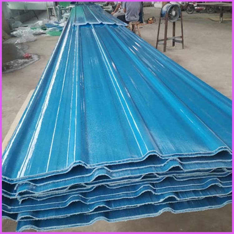 淮北frp防紫外线采光板 玻璃钢采光板 玻璃钢波形瓦定制生产