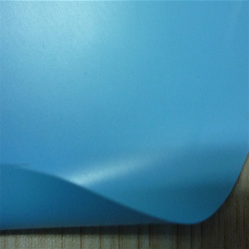 PVC防水膜 天蓝色0.20mmPVC雨衣膜