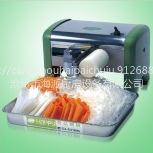 幸福商用切菜机 HNK-25C多功能切菜机 切配菜丝机 多功能剥丝机