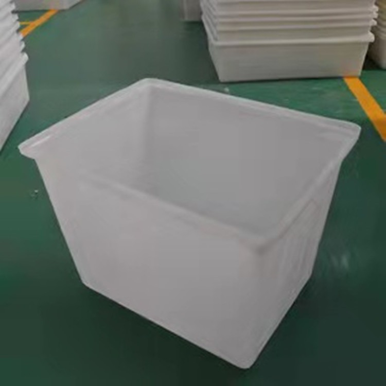 厂家直供 100升PE棉纱桶 耐酸碱塑胶方箱 印染推布桶 牛筋方桶图片