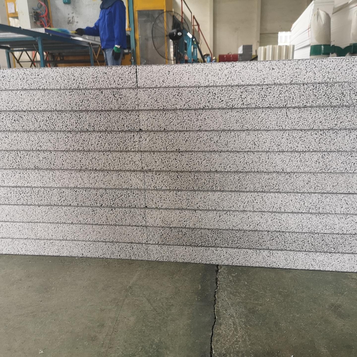 永硕 台州仙居 1150型硅岩彩钢板 净化板 硅岩夹芯板图片