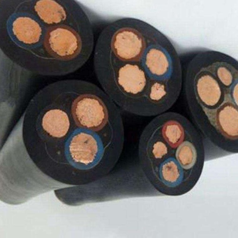 橡套电缆 采煤机专用 MC 0.38/0.66KV 3x61x6 低价销售
