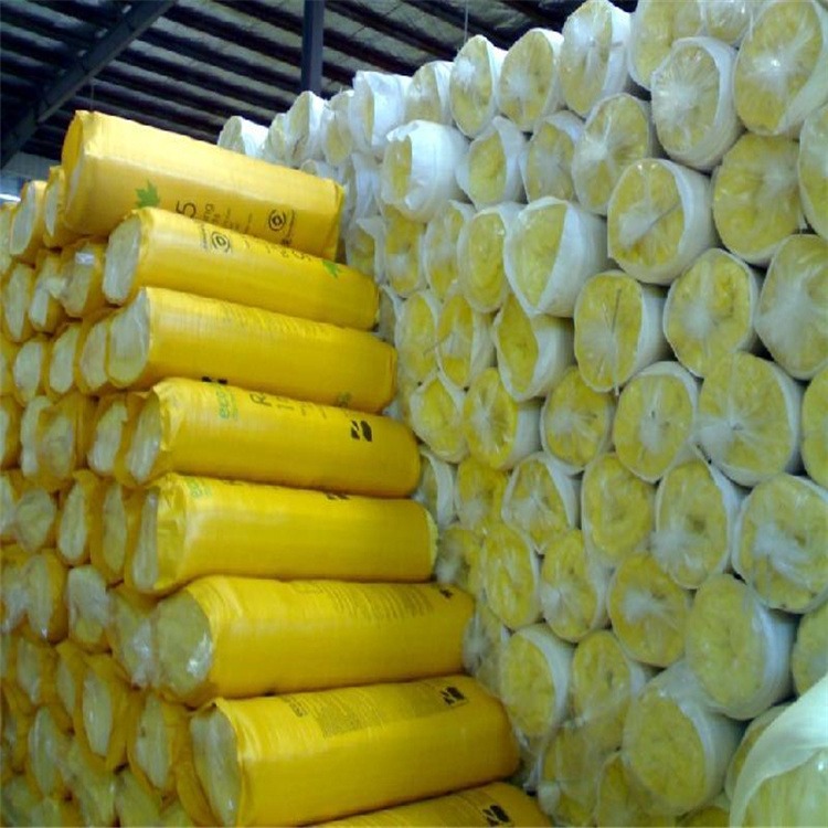 嘉怡 玻璃棉卷毡  保温玻璃棉  玻璃棉生产厂家     定尺生产