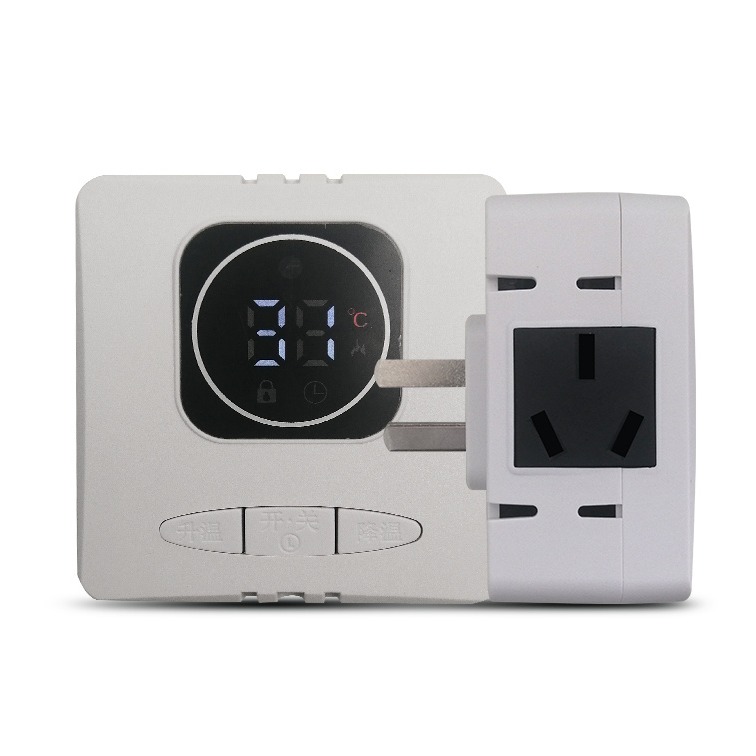 电地暖温控器  电暖插座式温控器  电暖智能温控器