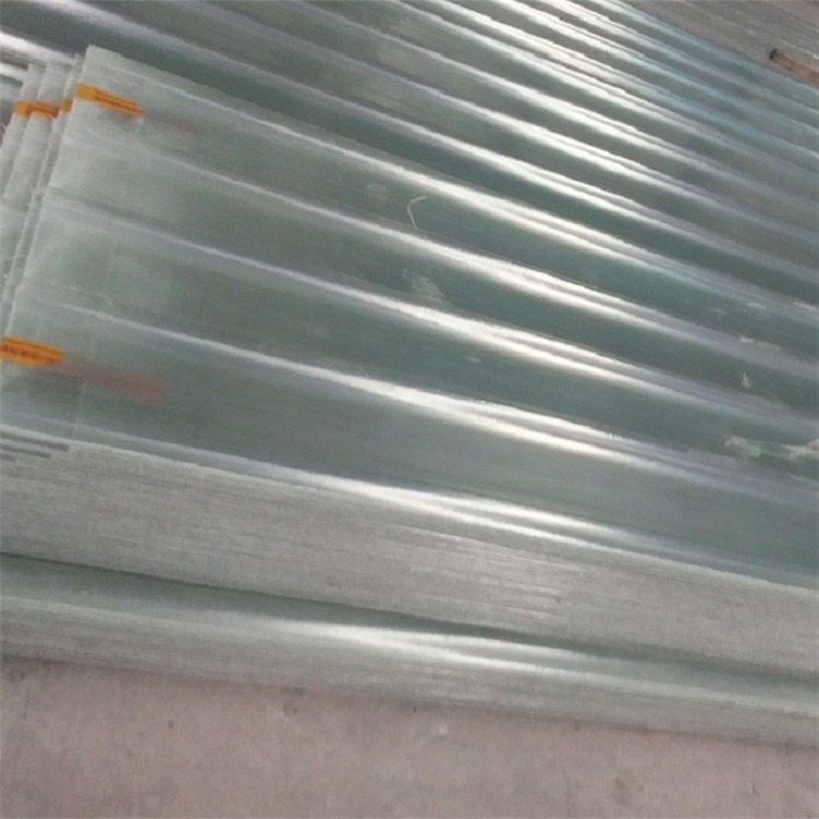 龙峰玻璃钢采光板 蓝色 白色 透明可定做 长度6米/8米