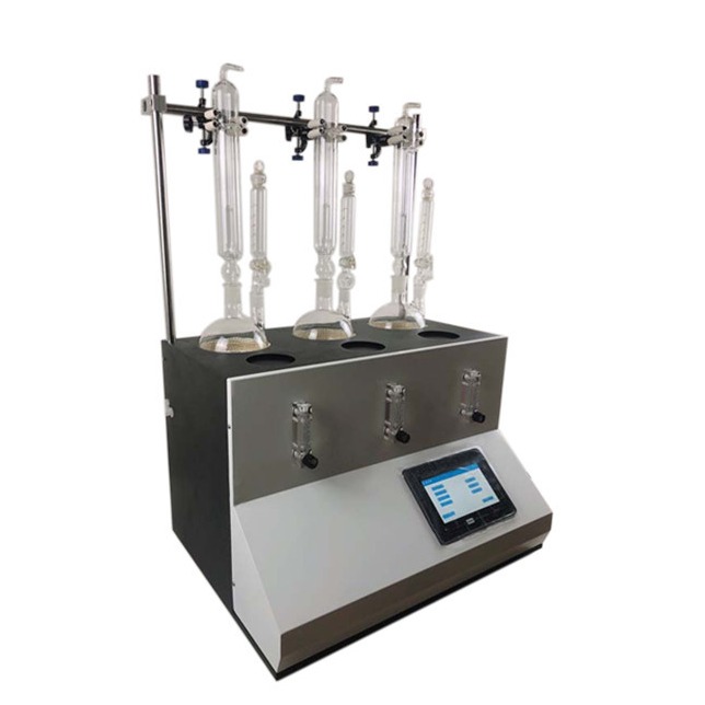 川一仪器 食品二氧化硫蒸馏仪 氮气循环蒸馏装置