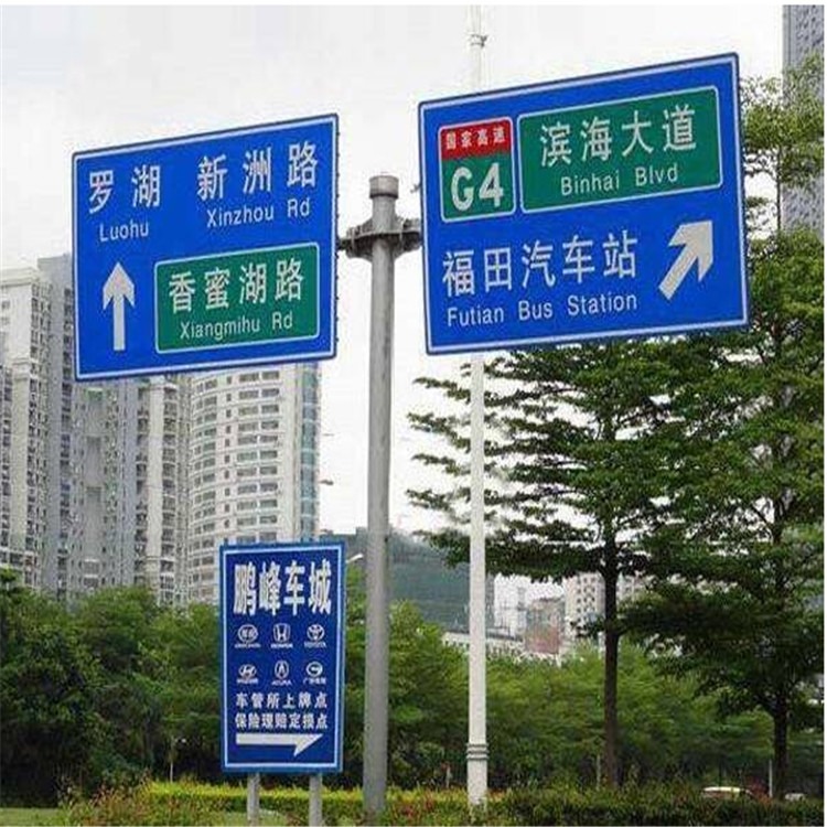 路硕交通 交通信号灯杆 道路标志杆 限高标志杆 警戒标志杆 实体生产