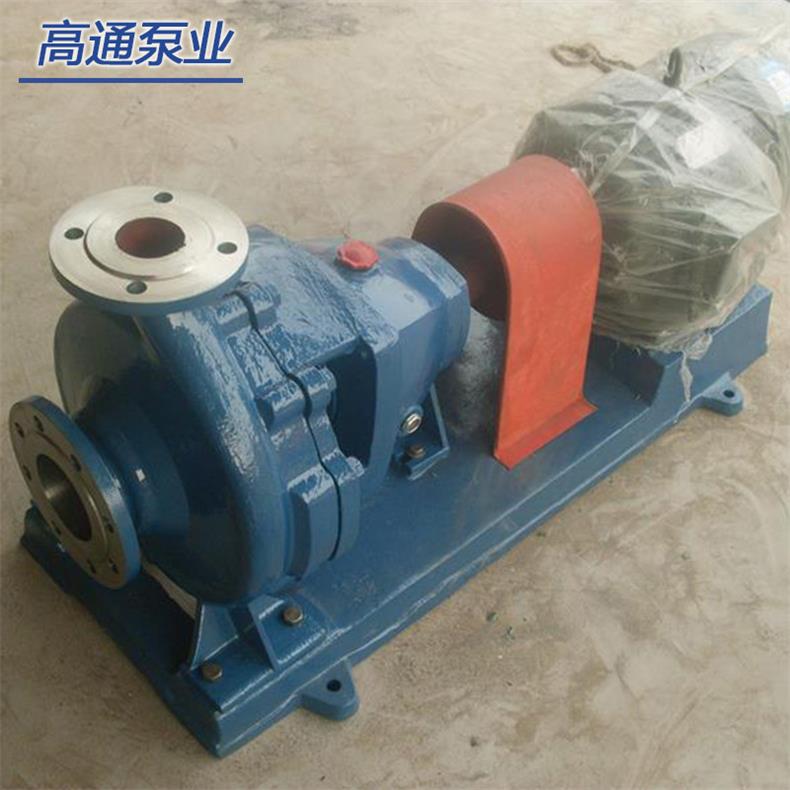 高通泵业IH80-65-125抗高温抗压单级单吸悬臂式离心泵泵体