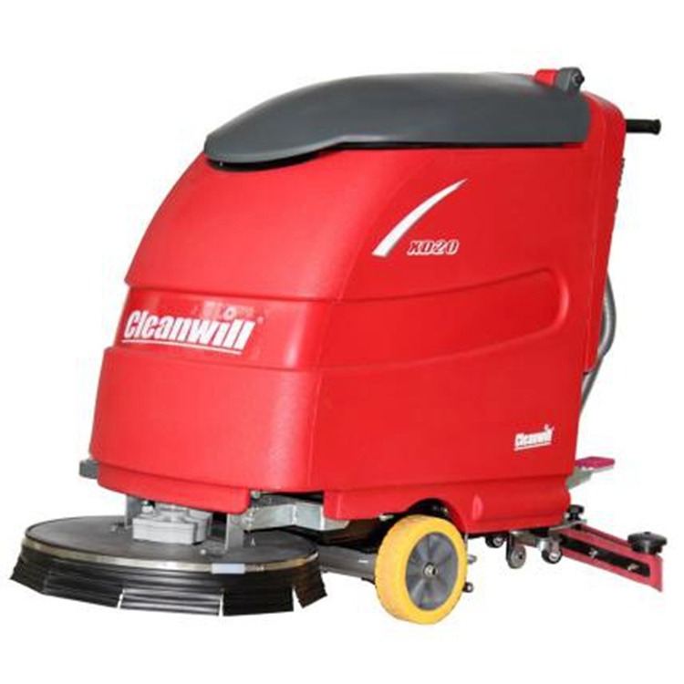 手推式洗地机 电瓶擦地机 工业洗地机 物业用洗地机 自动拖地机 cleanwill/克力威 XD20WE