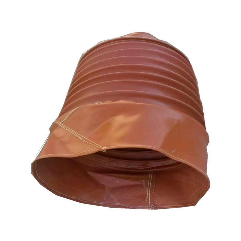 通风防尘风机帆布软连接 鑫姆迪克排烟硅胶布通风保护罩