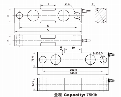 GF-2-1t传感器,美国AC GF-2-1t 称重传感器示例图2