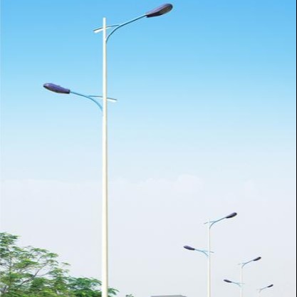 乾旭照明六米路灯报价 12米高杆LED路灯 道路照明8米高杆路灯