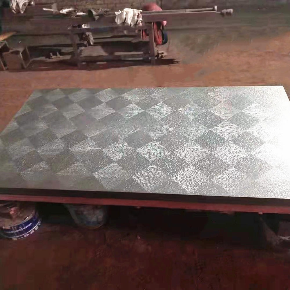 铸铁焊接平台 检验划线研磨平台 定制t型槽工作台 宝都工量具