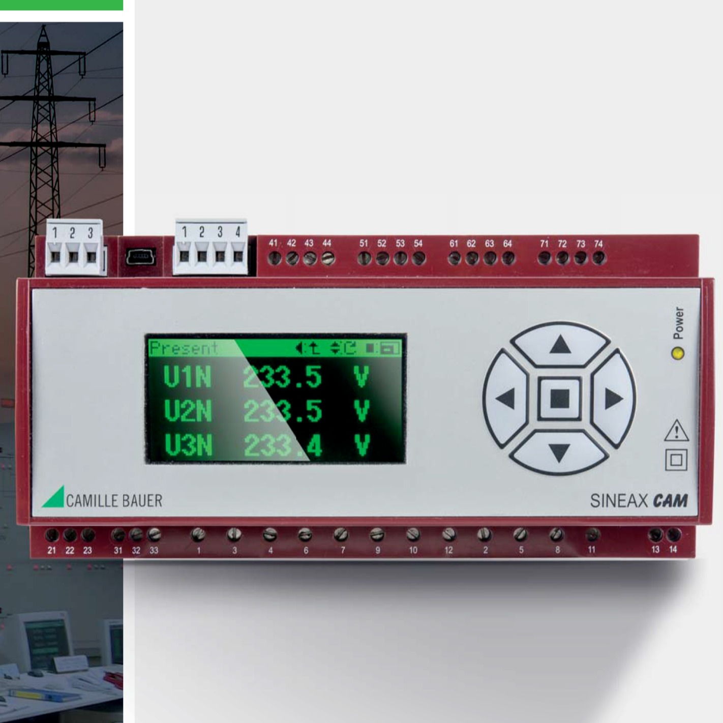 强电流测量装置_多功能变送器_抗干扰测量装置SINEAX CAM 高美测仪