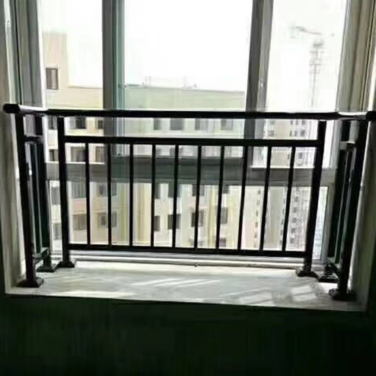 别墅庭院室外阳台护栏 锌钢护栏 欧式铁艺阳台护栏 众翔
