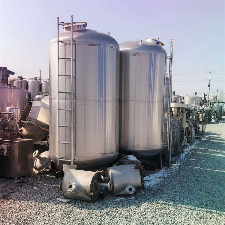 大型立式液体二手不锈钢储罐 化工储油罐 连续式操作