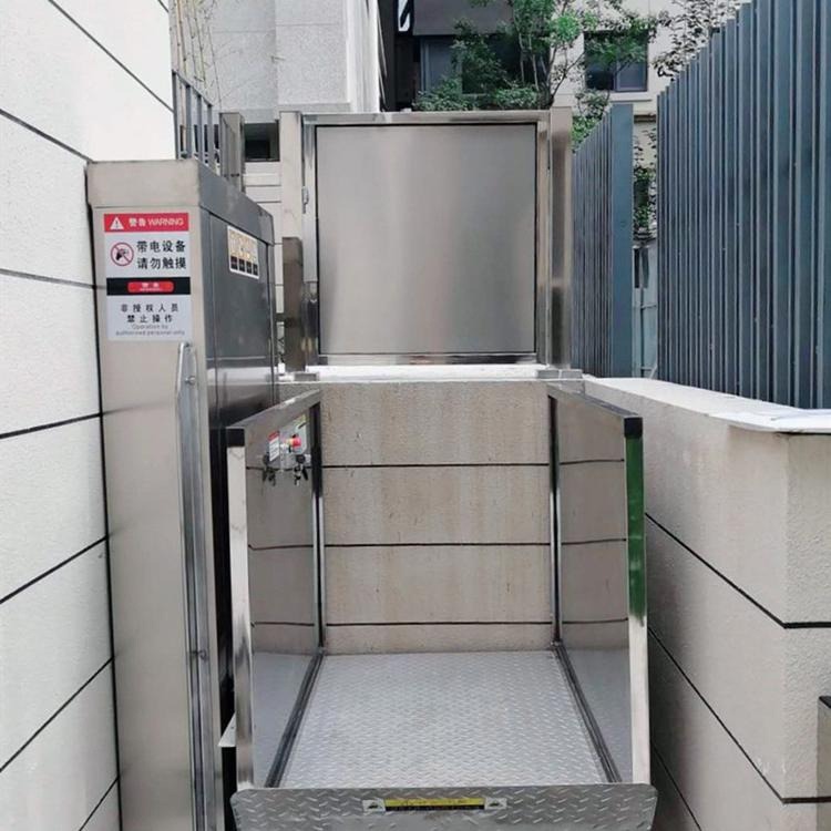上海家用电梯 电梯楼梯间简易升降台 无障碍多层家用阁楼天台电梯 齐力定制图片