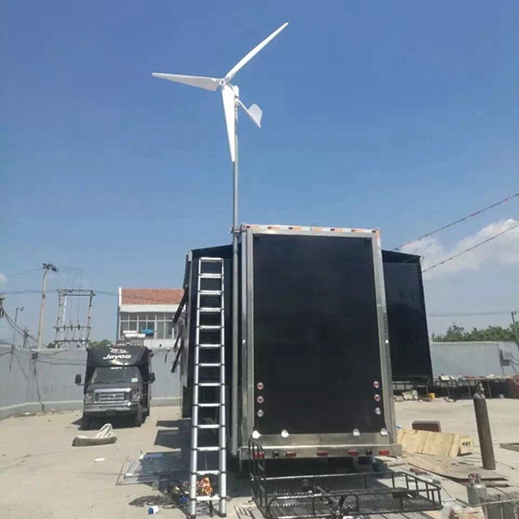 千山晟成  离网风力发电机48V山区养殖用  2kw风力发电机