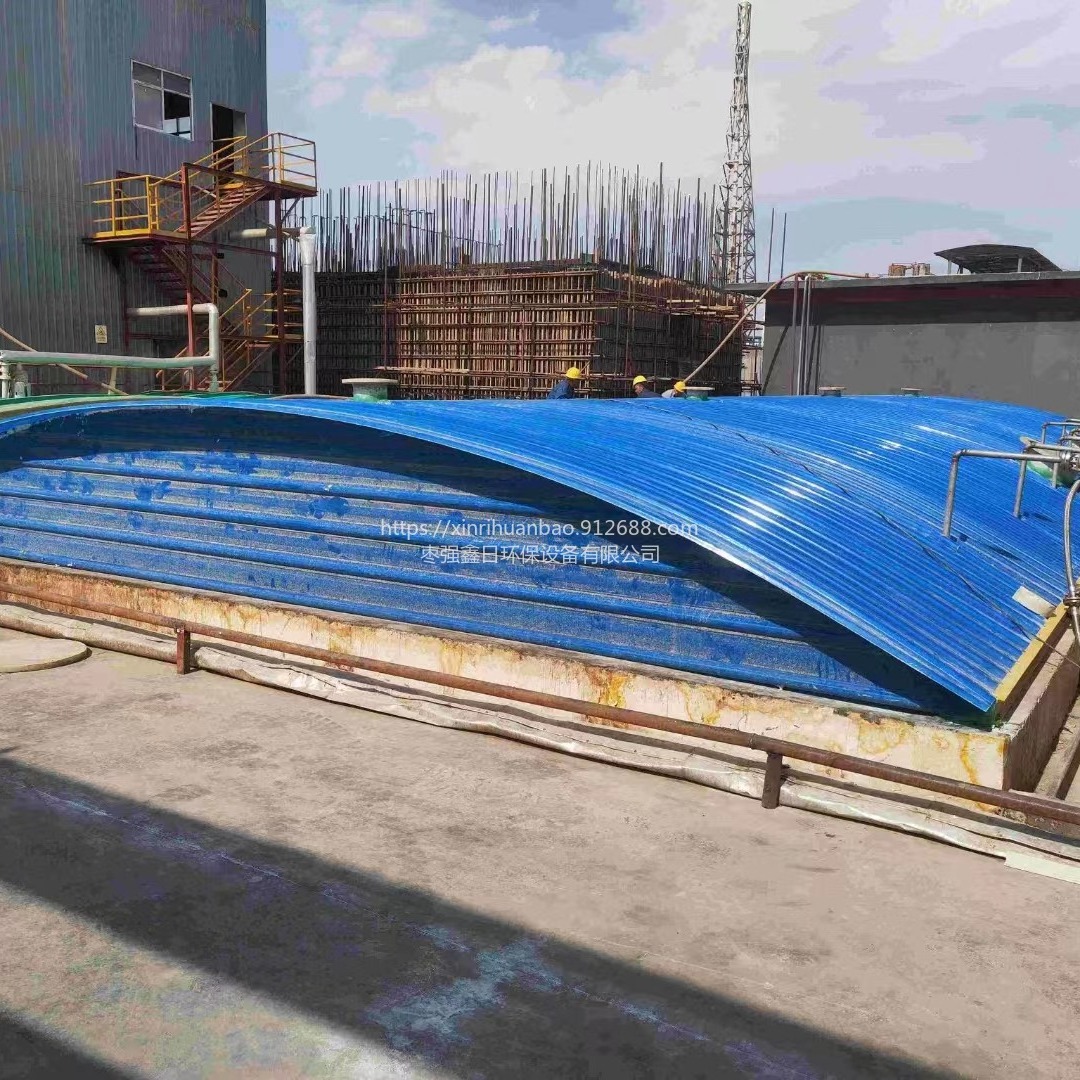 鑫日玻璃钢盖板  污水池盖板 污水处理拱形盖板