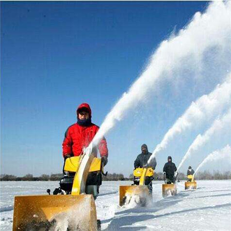 内蒙古锡林郭勒滚刷式扫雪机 秋季季节商用除雪机 家用清雪车 包邮