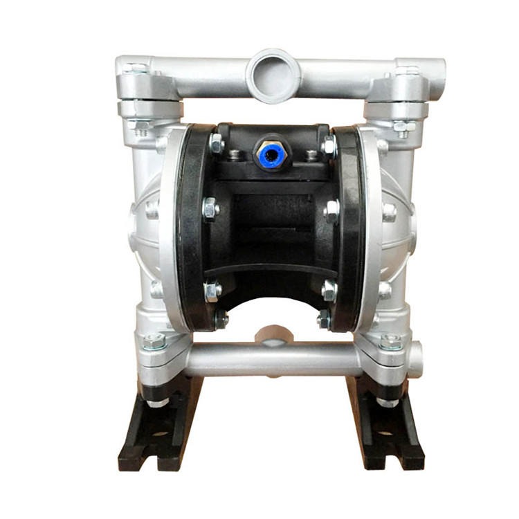正奥泵业QBY5-15P型第五代不锈钢材质气动隔膜泵压滤机隔膜泵图片