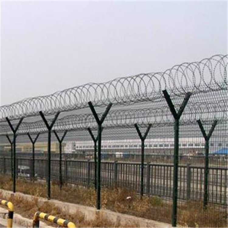 机场安全隔离护栏网-广西机场跑道护栏网-机场护栏网定制