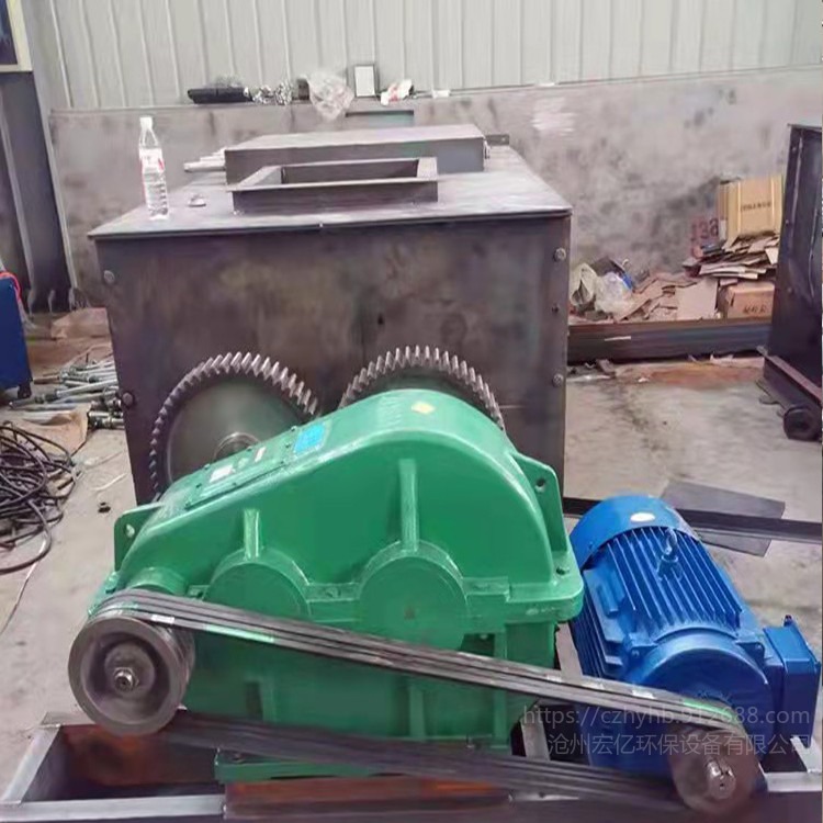 DSZ卧式单轴粉尘加湿机 不锈钢双轴搅拌机 生石灰加湿搅拌机 宏亿环保