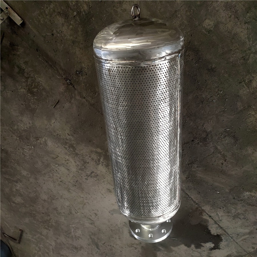供应小孔消音器 锅炉安全阀消声器 华银厂家制造