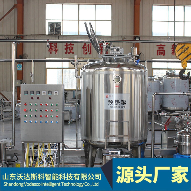 整套发酵奶生产线 整套羊奶生产流水线设备 自动化全脂奶加工机器图片