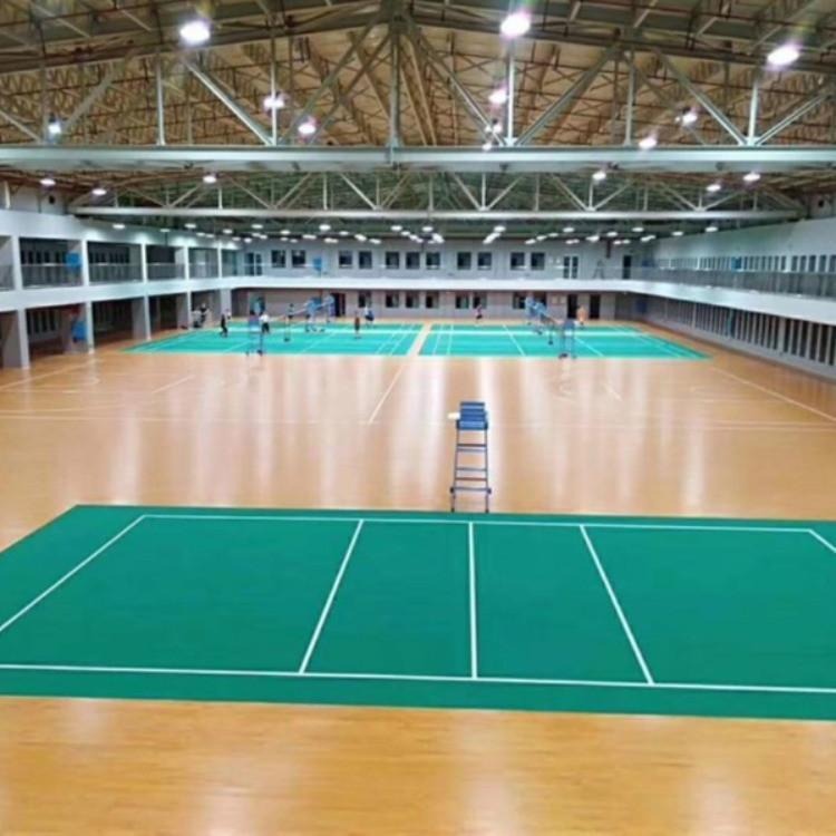 篮球馆木地板  羽毛球馆木地板  单龙骨结构   启禾体育