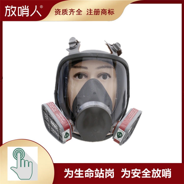 诺安全面型防护面罩  防毒面具   防毒面罩 面部防护