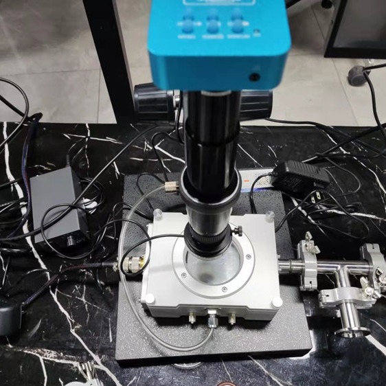 1000度高温显微镜热台 高温探针台  用于观察高温样品结晶过程 和热电阻测试 光学测试
