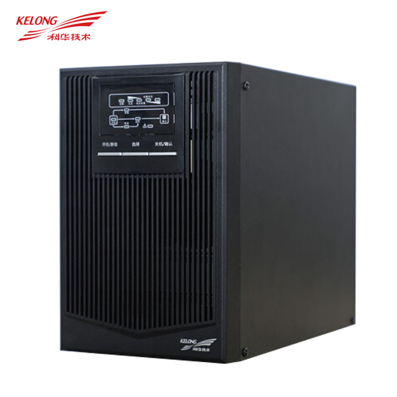 科华UPS电源 YTR1101 1KVA 800W 在线式ups高频不间断电源 机房断电延时稳压内置电池标机