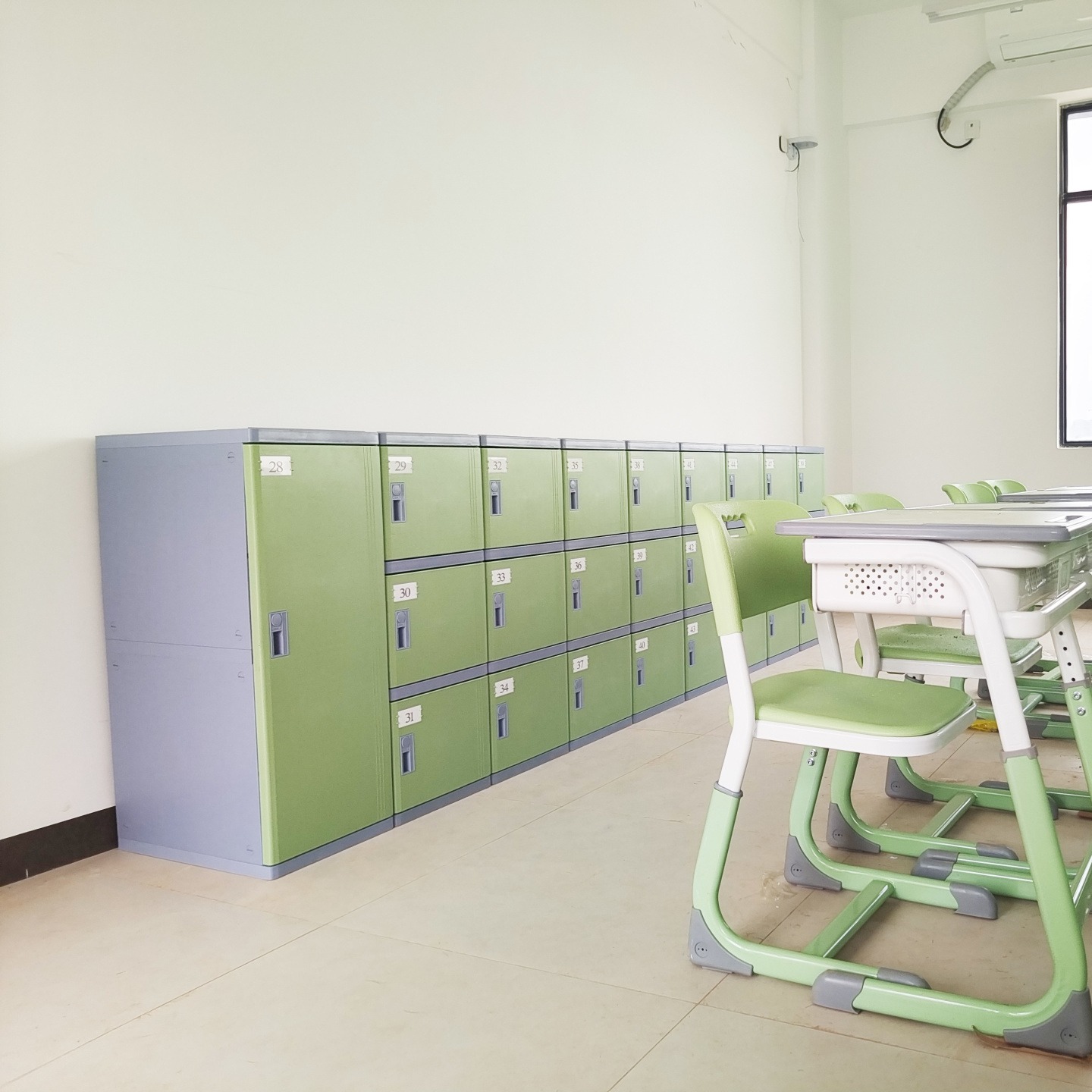 好柜子HGZ-310S型防潮零甲醛学生ABS塑料书包柜 教室储物柜 定制颜色