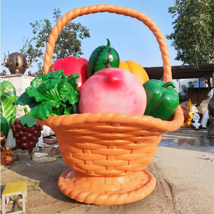 水果雕塑  玻璃钢蔬菜水果雕塑 仿真水果蔬菜雕塑  厂家直销