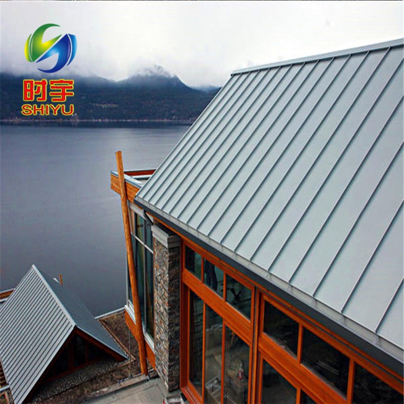 时宇 铝合金板 售楼部25-430矮立边金属屋面 铝镁锰屋面板