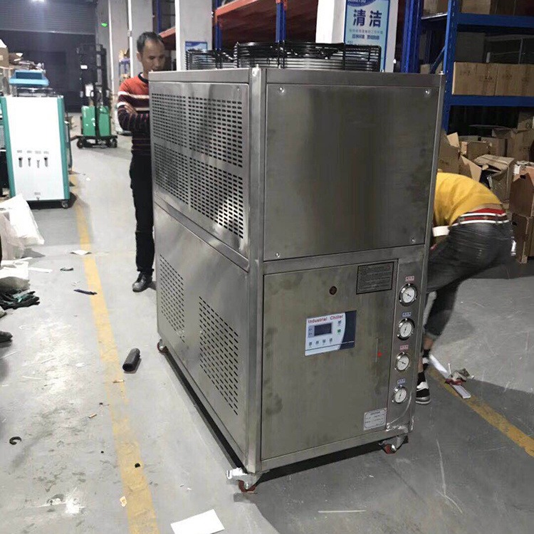 精先厂家厂价出售食品级制冷机 山井SJA-30VC不绣刚生产线制冷冷水设备