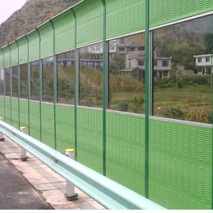 贵州 sdt 水泥厂隔音墙 全透明声降屏 乡村道路隔音板 厂家定制