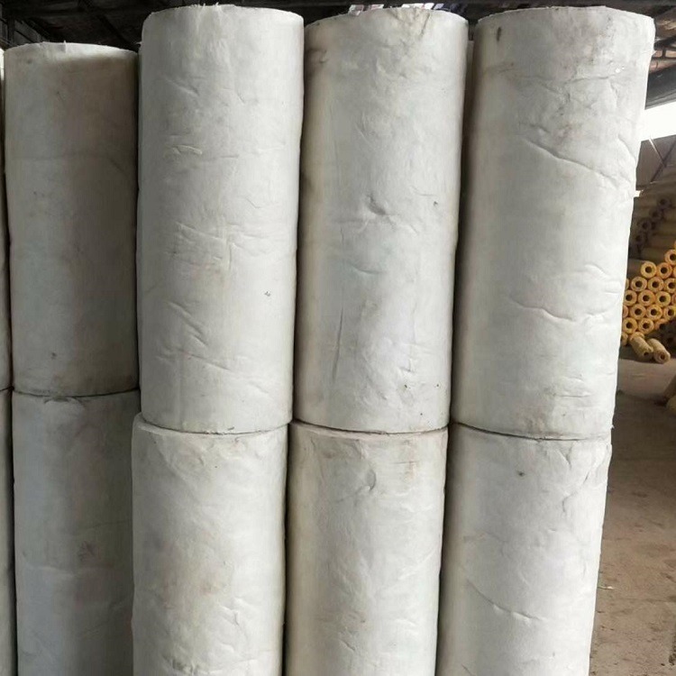 步步昇防火硅酸铝管壳价格 10公分厚管道保温岩棉管