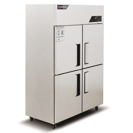 金松冰箱QB1.0L4U-F 金松4门直冷冷冻柜 金松四门单温冷冻冰箱 商用不锈钢厨房冰箱