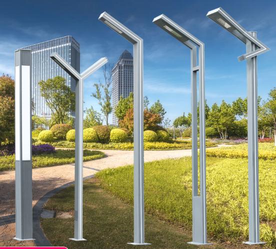 支持定制太阳能灯景观太阳能路灯柱防水led3米